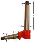 Case A167024 A145941 Stub Axle